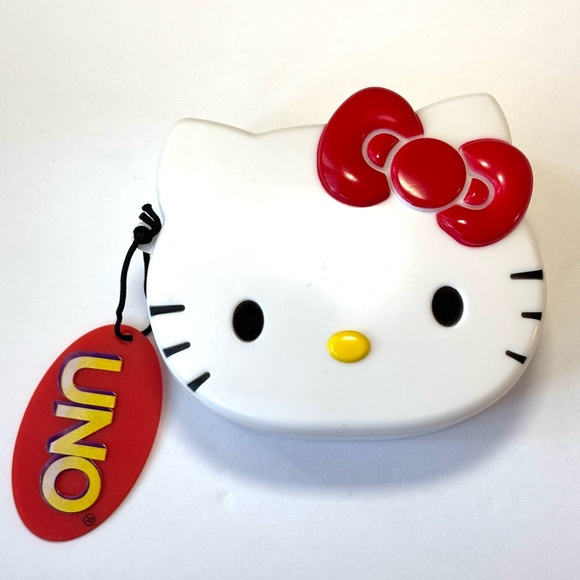 Hello Kitty Uno Card Game 2006 Collector's Edition Logo Case Sanrio Sababa Rare - Picture 2 of 14